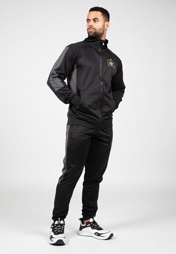 Devon Tracksuit - Black/Gray