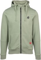 Leon Zipped Hoodie Green