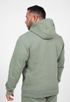 Leon Zipped Hoodie Green