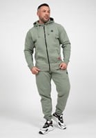 Leon Zipped Hoodie Green