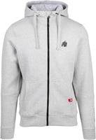 Leon Zipped Hoodie Gray