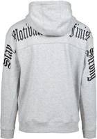 Utah Zipped Hoodie Gray