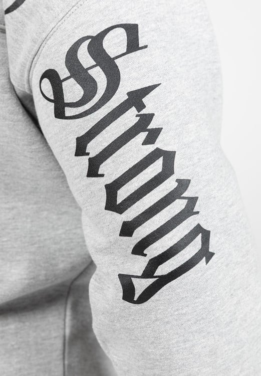 Utah Zipped Hoodie Gray