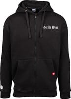Utah Zipped Hoodie Black