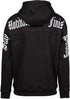 Utah Zipped Hoodie Black