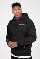 Utah Zipped Hoodie Black