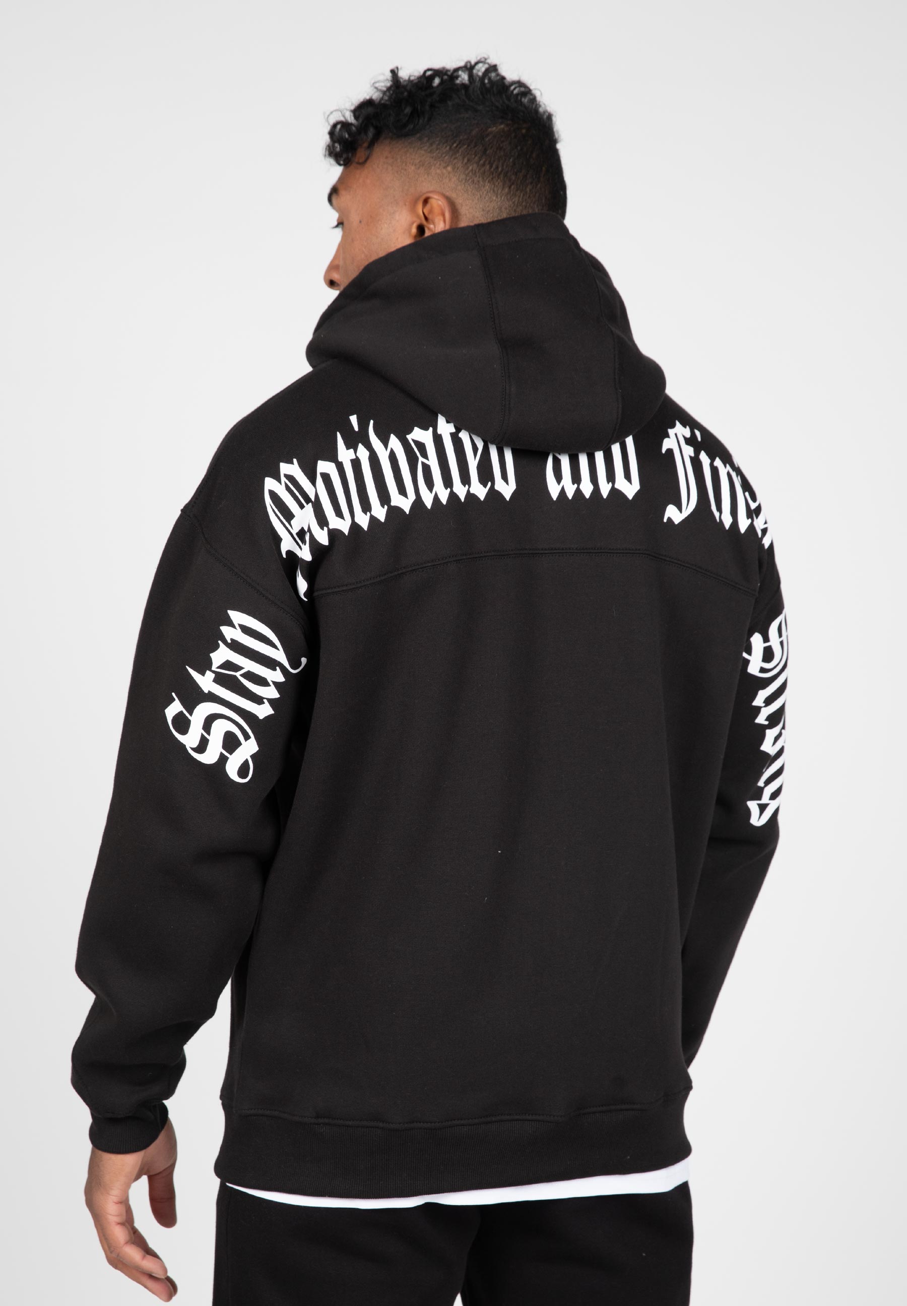 Utah Zipped Hoodie - Black - S 10151
