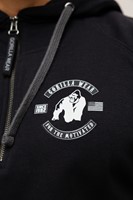 Huntley Sleeveless Hoodie - Black