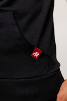 Huntley Sleeveless Hoodie - Black