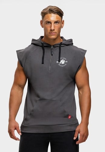 Huntley Ärmelloser Hoodie - Dunkelgrau