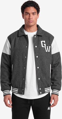 Stockholm Chaqueta Universitaria - Gris