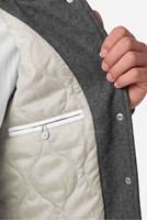 Stockholm Varsity Jacket Gray