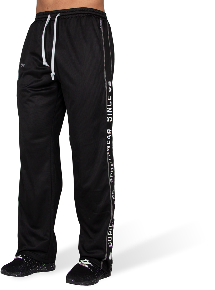 Functional Mesh Pants Black/White Gorilla Wear