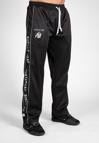 Funktionelle Mesh-Hose - Schwarz/Weiß