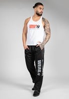Logo Mesh Pants Black
