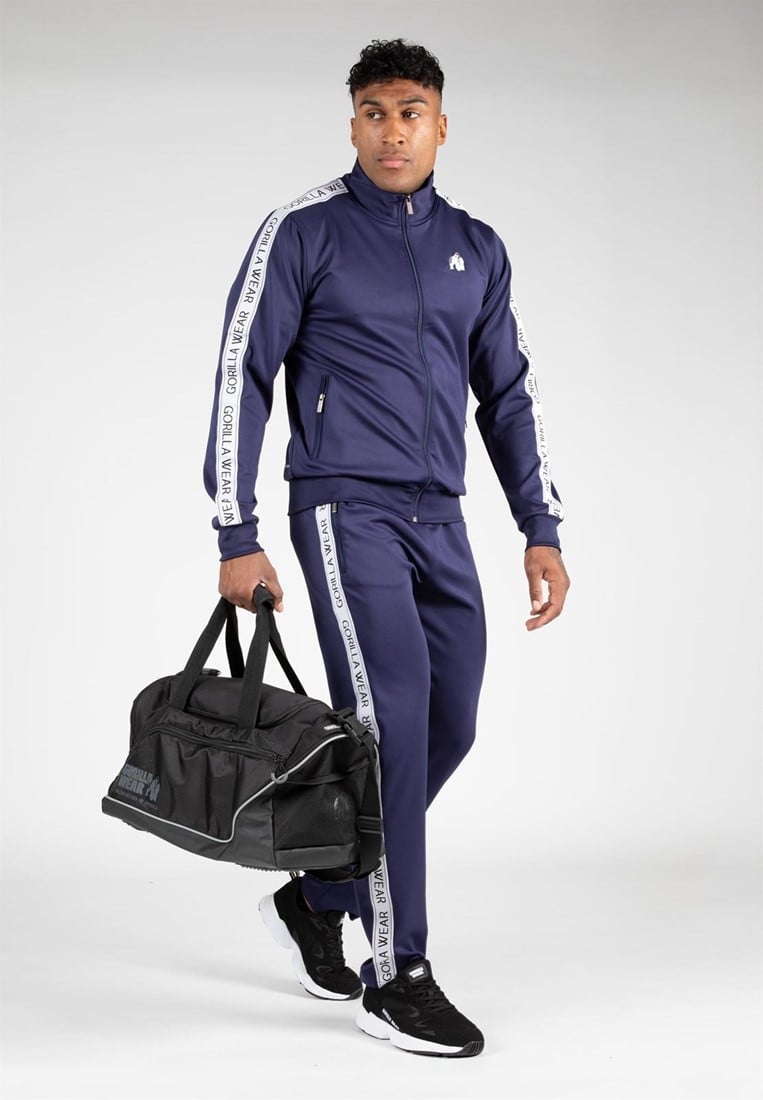 Delaware Track Pants Navy Gorilla Wear