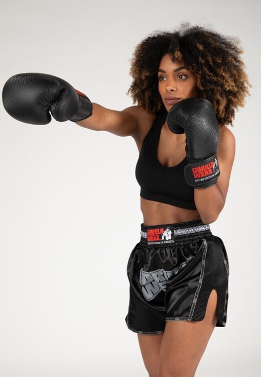 Piru Muay Thai Shorts Black