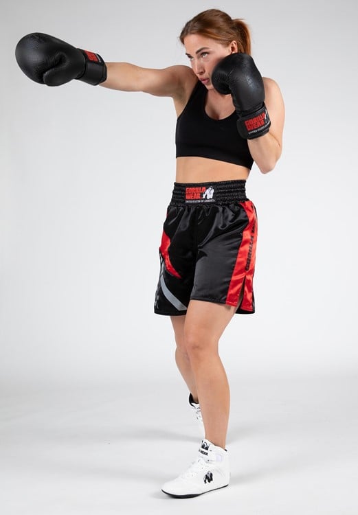 Hornell Boxing Shorts Black/Red