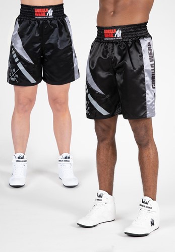 Hornell Boxing Shorts - Zwart/Grijs
