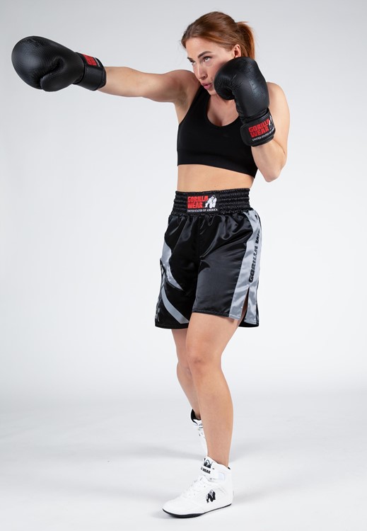 Hornell Boxing Shorts Black/Gray