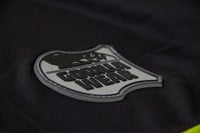 Shelby Shorts - Black/Neon Lime - Detail