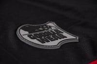 Shelby Shorts - Black/Red - Detail