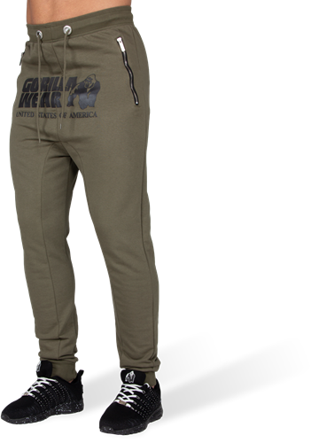 army green sweatsuit