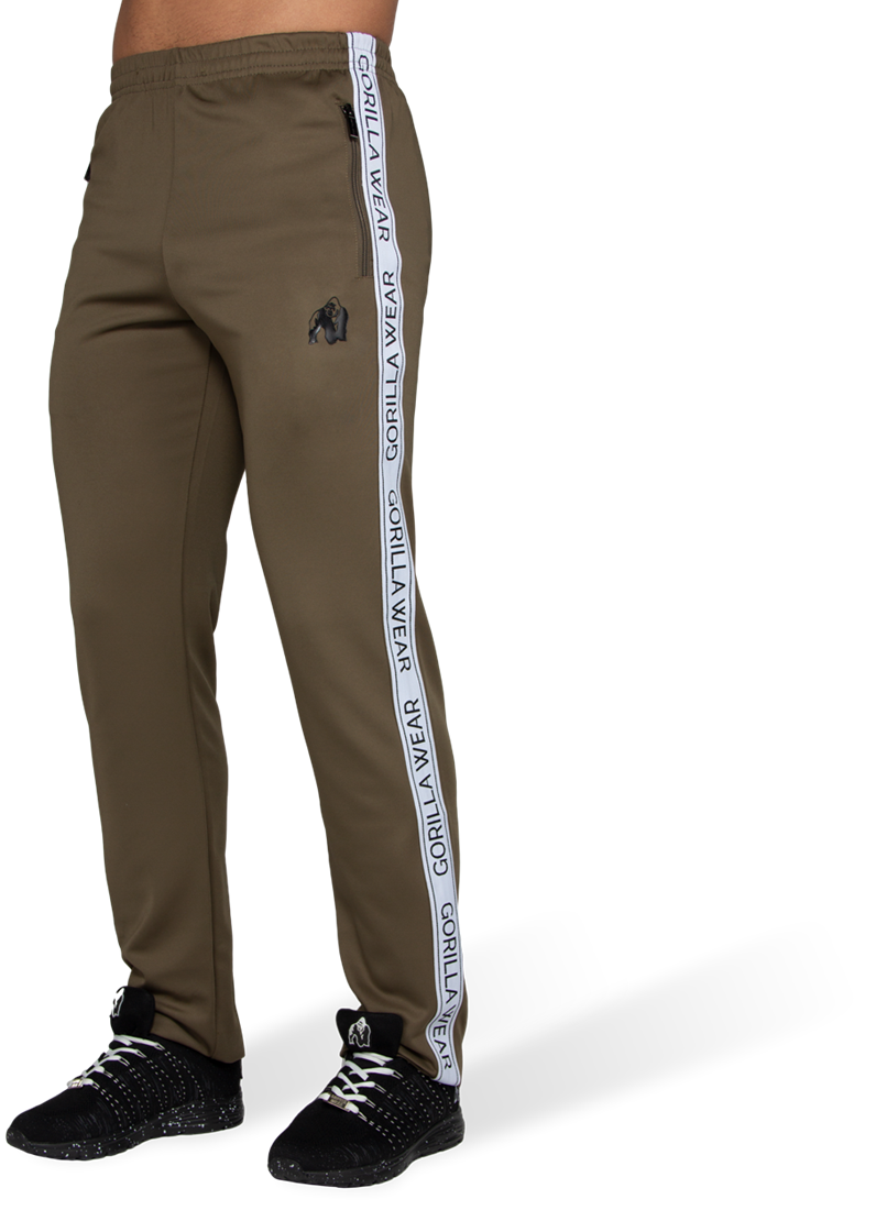 Wellington Track Pants Olive Green Gorilla Wear
