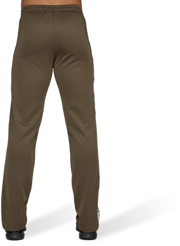 olive green track pants