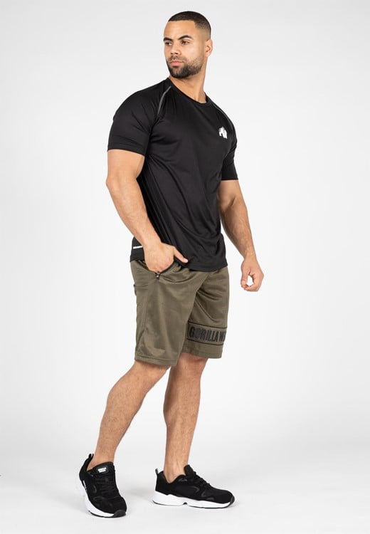 Branson Shorts Army Green