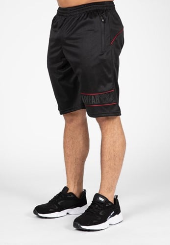 Branson Shorts - Zwart/Rood