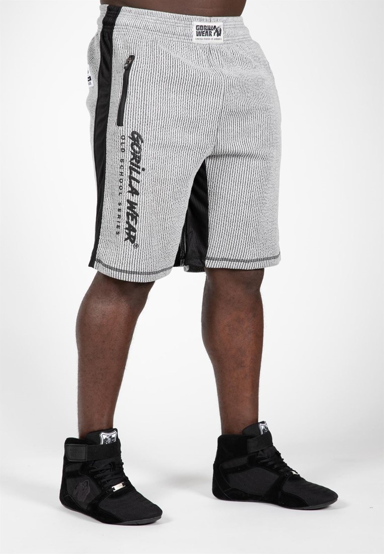 Augustine Old-School Kurze Hose Bodybuilding GORILLA WEAR Sport Shorts Herren