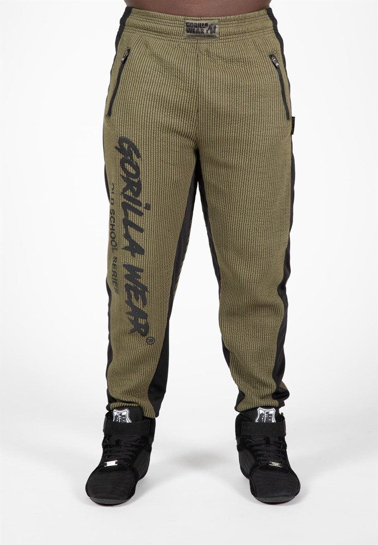 Augustine Old School Pants Army Green Gorilla Wear