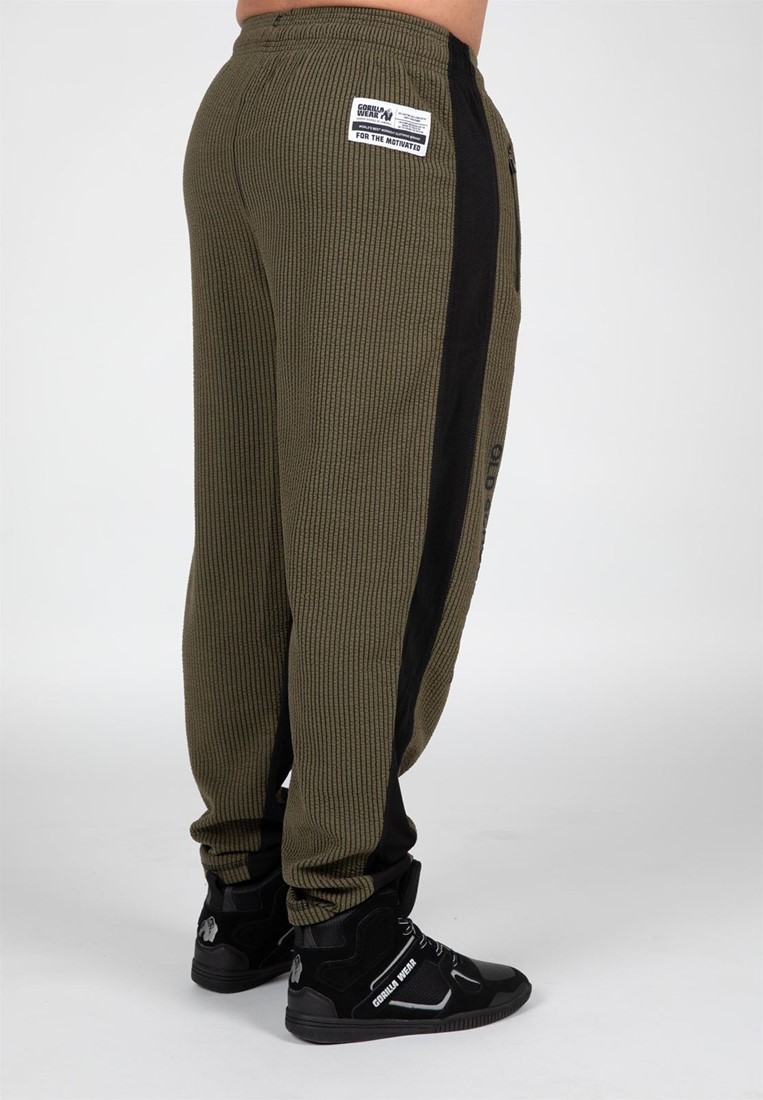 Augustine Old School Pants - Army Green