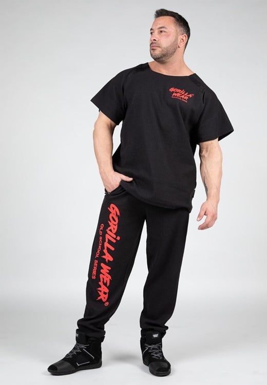 Augustine Pants Black/Red
