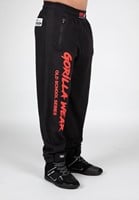 Augustine Old School Pants - Black/Red - S/M
