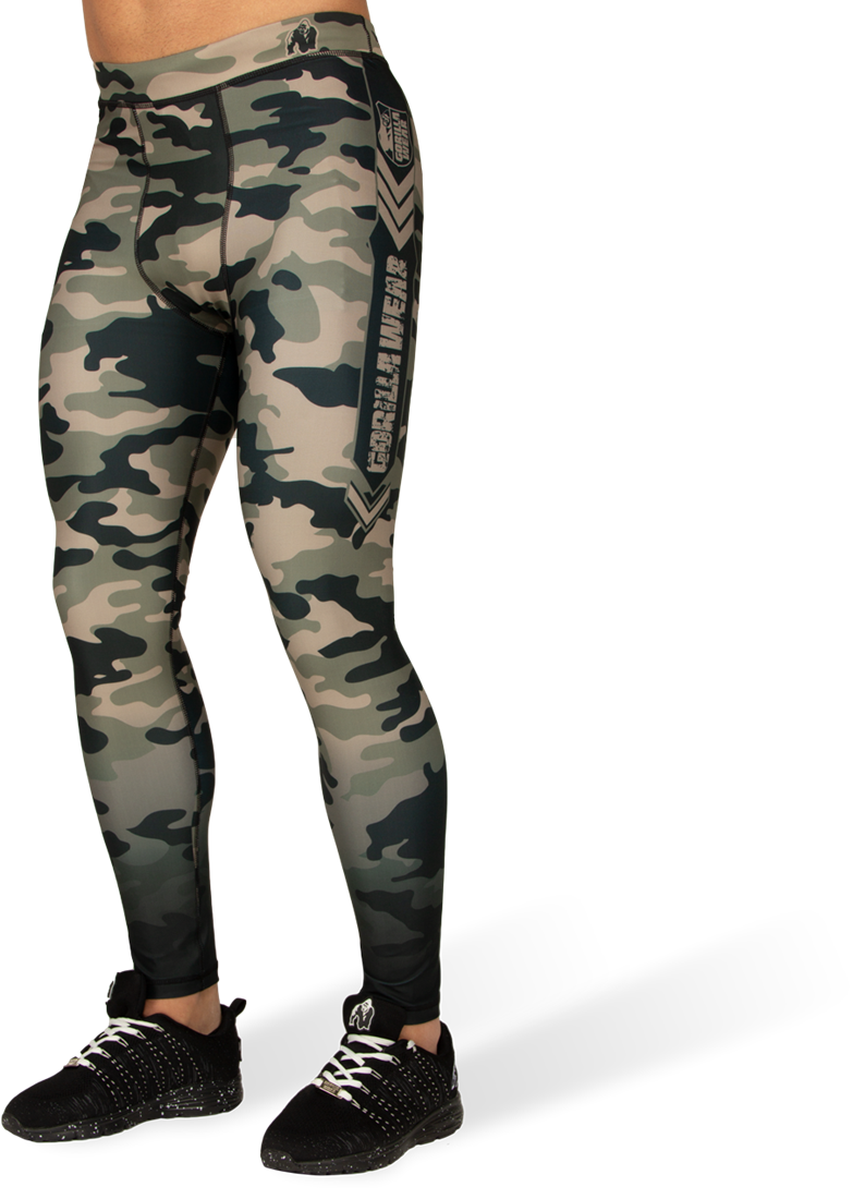 Franklin Men's Tights - Army Green Camo