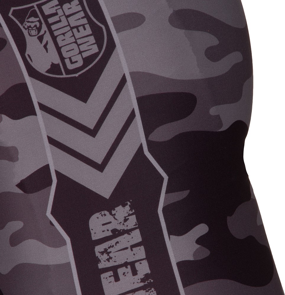 Franklin Men s Tights Black Gray Camo Gorilla Wear