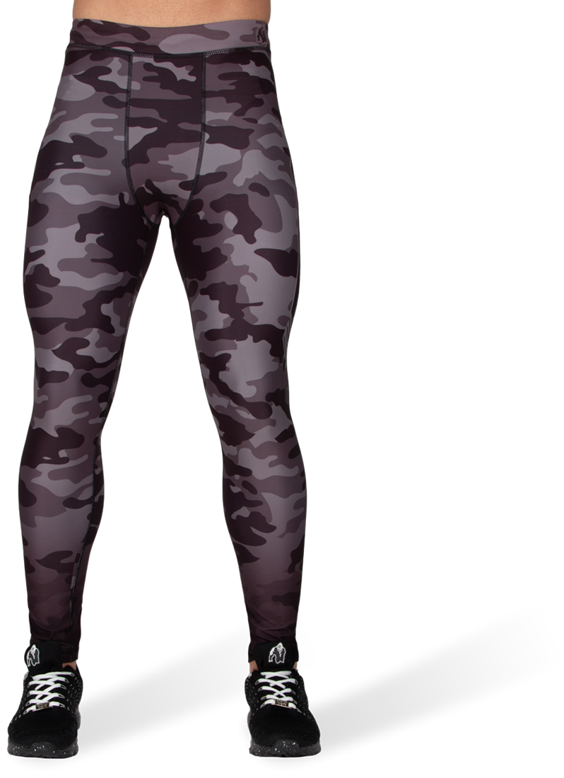 Franklin Men's Tights - Black/Gray Camo