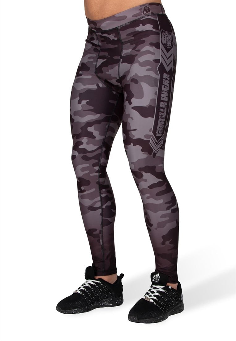 Franklin Men's Tights - Black/Gray Camo Gorilla Wear