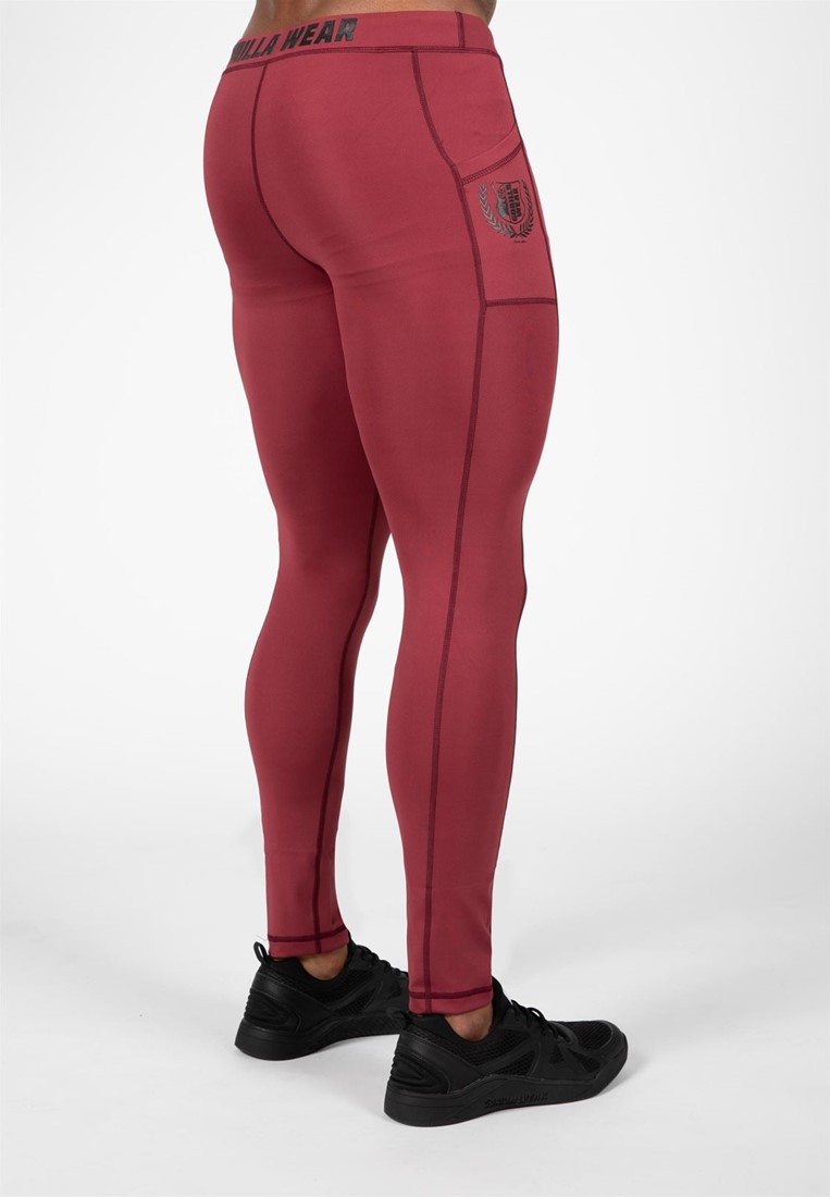 Smart Tights Burgundy Red Gorilla Wear