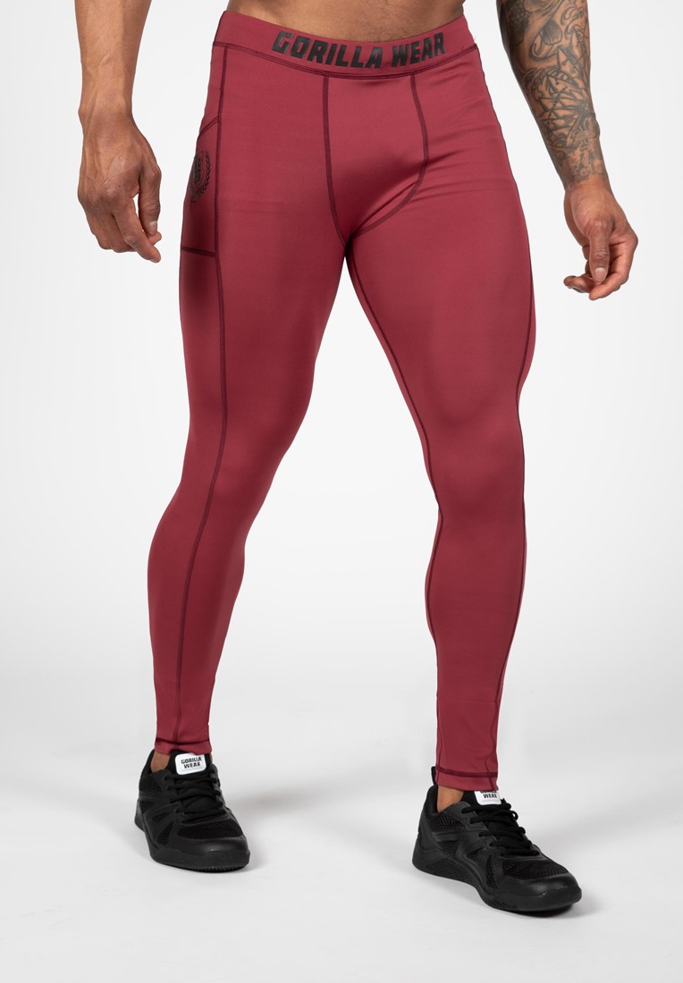 Savvy brand new savvi muscle leggings Red - $18 (71% Off Retail