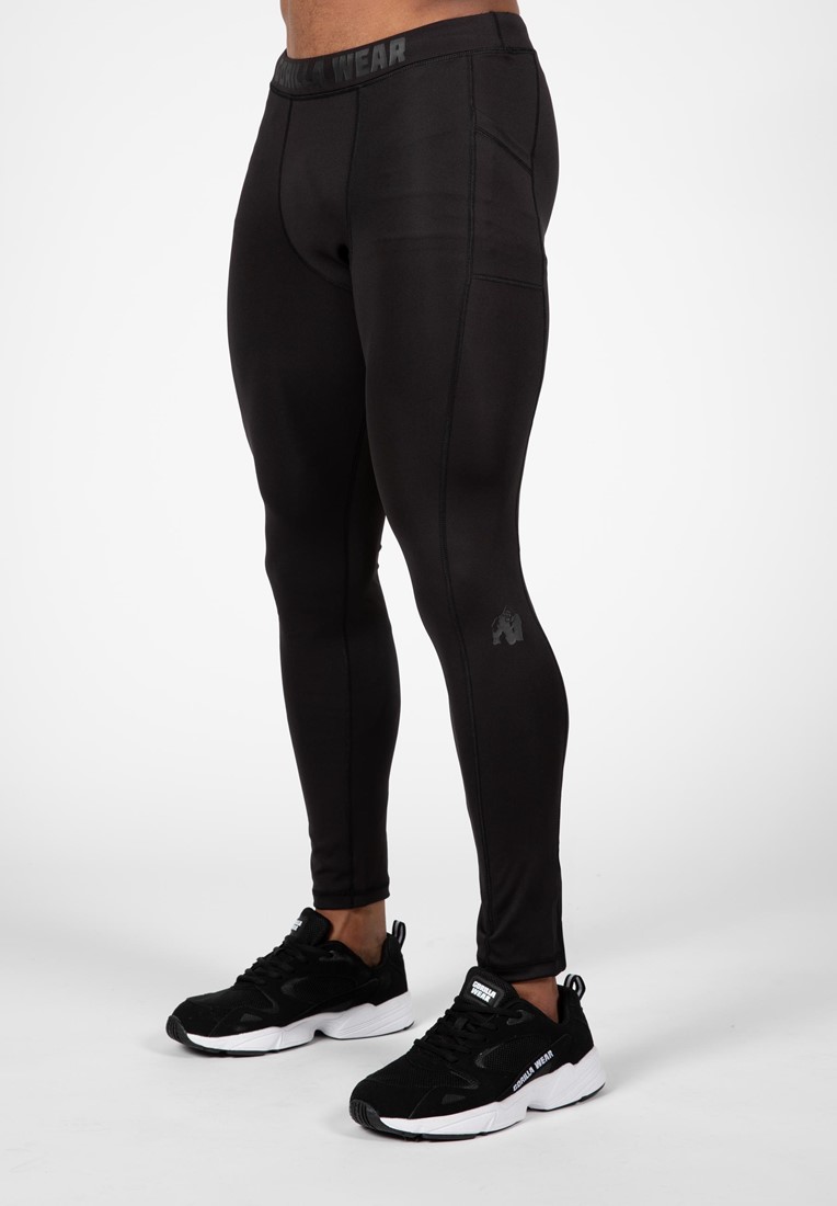 Smart Tights - Zwart Gorilla Wear