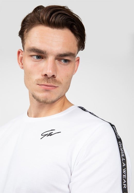 Chester T-Shirt White Close Up