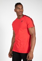 Chester T-Shirt - Rood/Zwart - 2XL