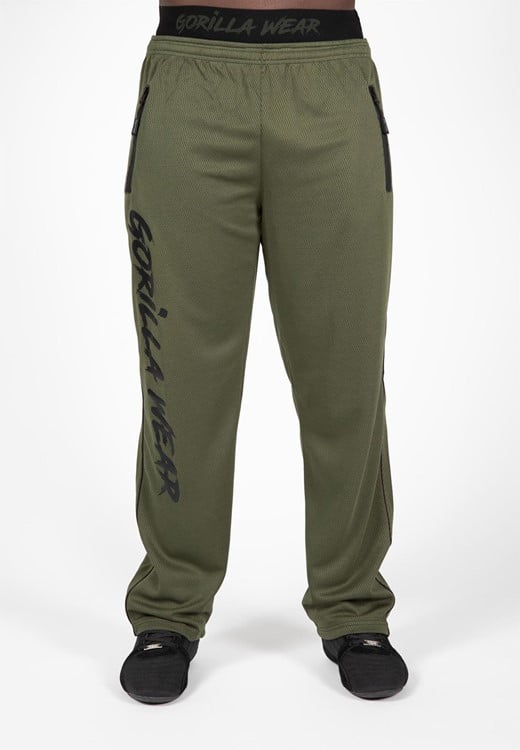 Mercury Pantalon en Mesh - Vert Armee/Noir - S/M