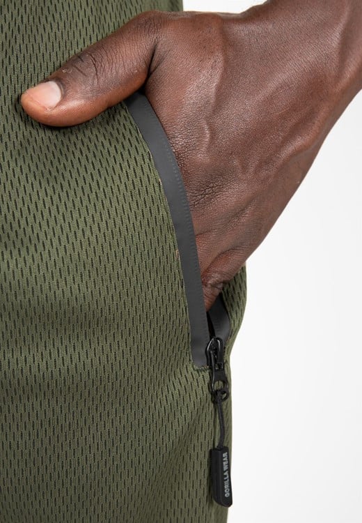 Mercury Mesh Pants Army Green