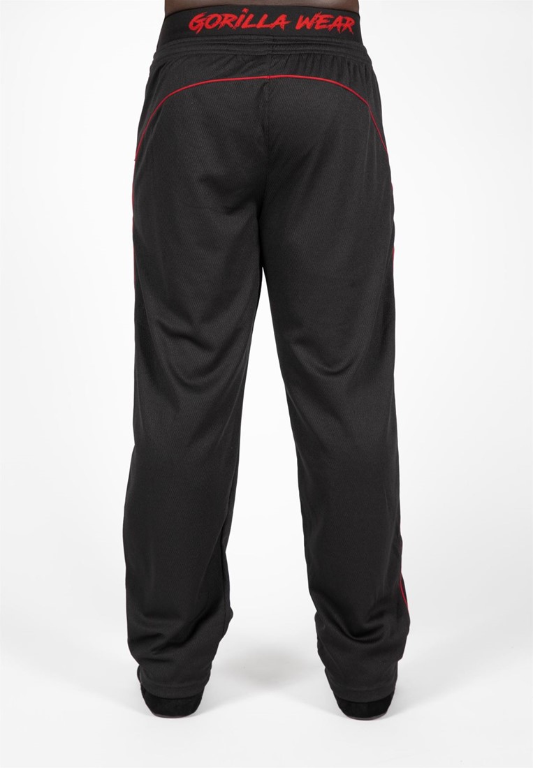 Mercury Mesh Pants - Black/Red - S/M Gorilla Wear