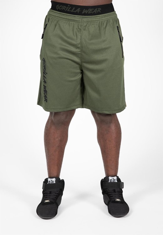Mercury Short en Mesh - Vert Armee/Noir - S/M
