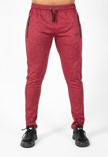 Wenden Track Pants - Burgundy Red